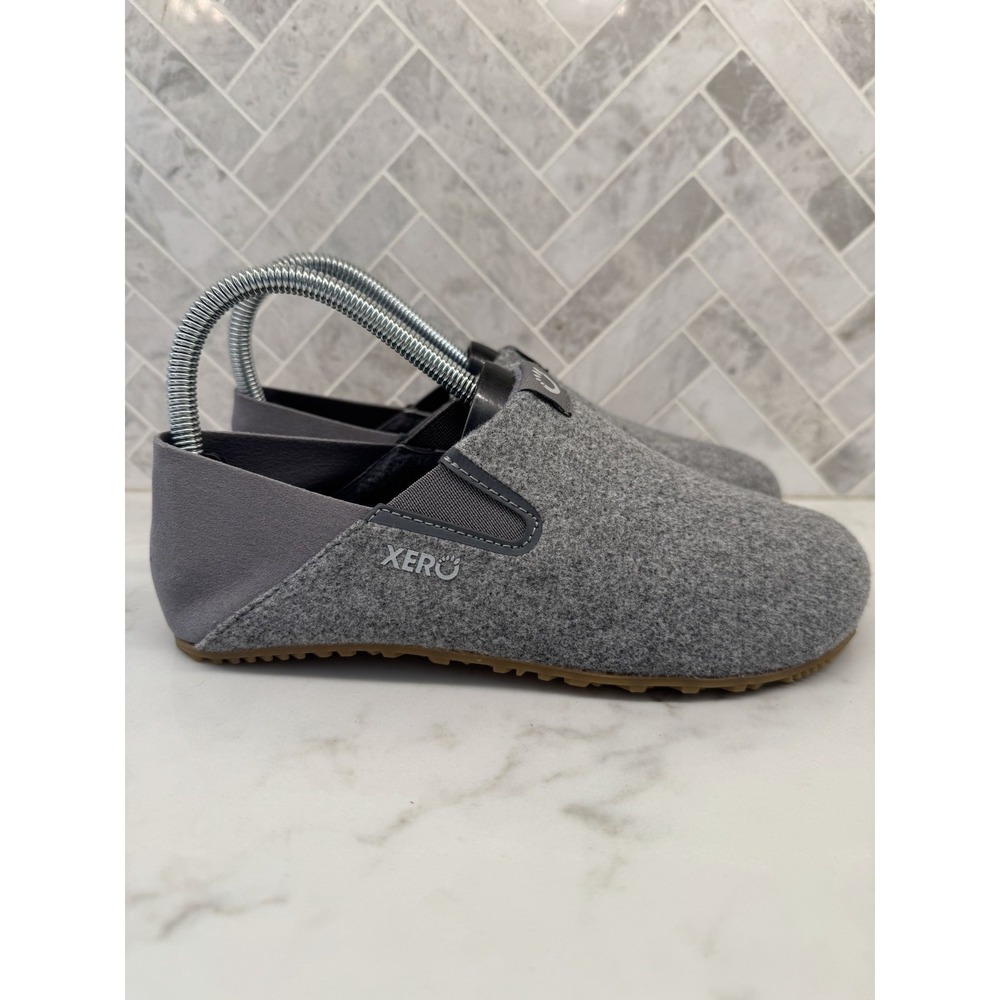 Xero Shoes Pagosa Barefootโ Slippers Womens Size 6 Grey Wool Sneakers Slip On